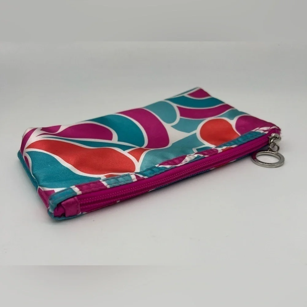 Contents by Allegro colorful cosmetic zipper pouch